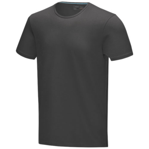 T-shirt publicitaire coton bio homme 200g Balfour Gris storm